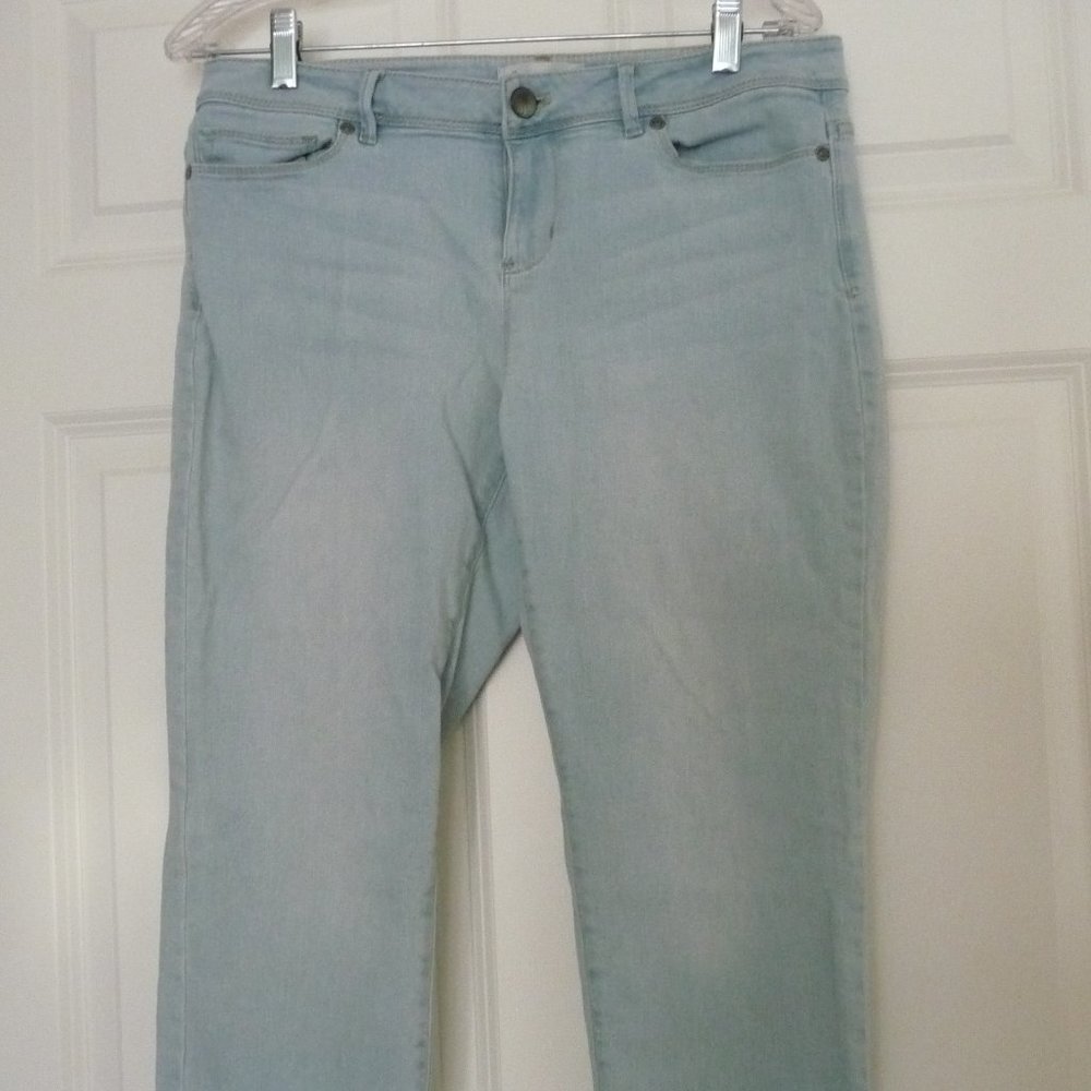 J JILL CROPPED AUTHENTIC FIT JEANS - SIZE 10 PETITE